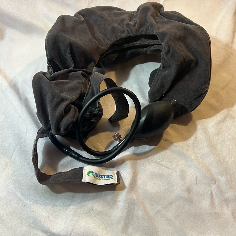 Gray Neck Traction Device